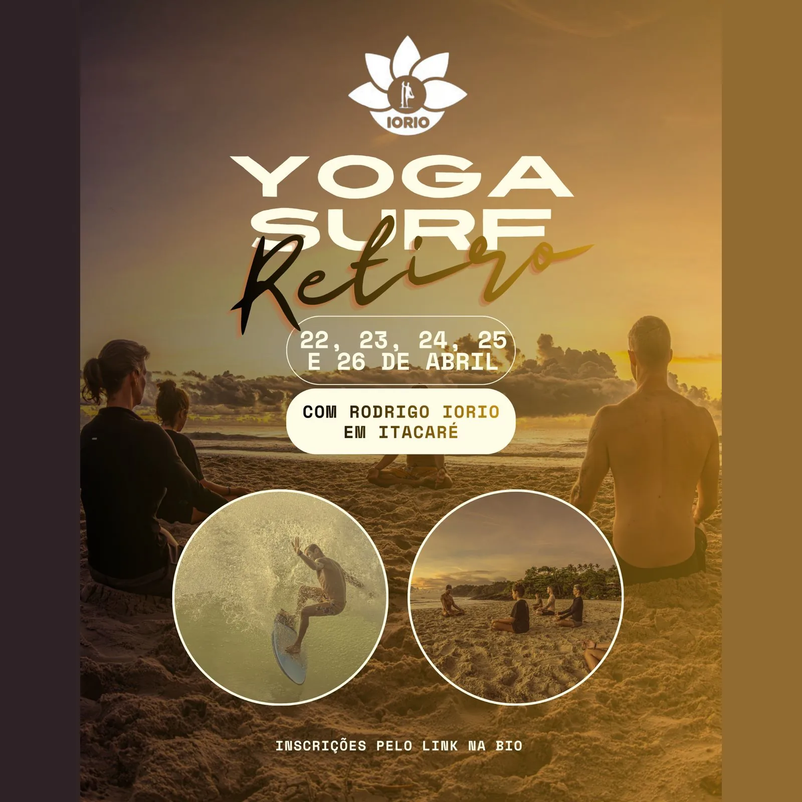 Retiro YogaSurf em Itacaré – Bahia Abril/2026